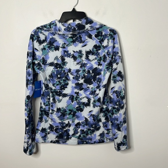 Columbia Artic Air Printed Quarter Zip Fleece Pullover NWT - Picture 4 of 4